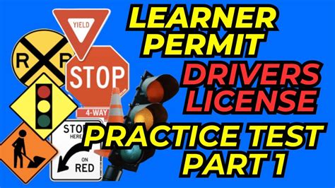 Drivers licence test .